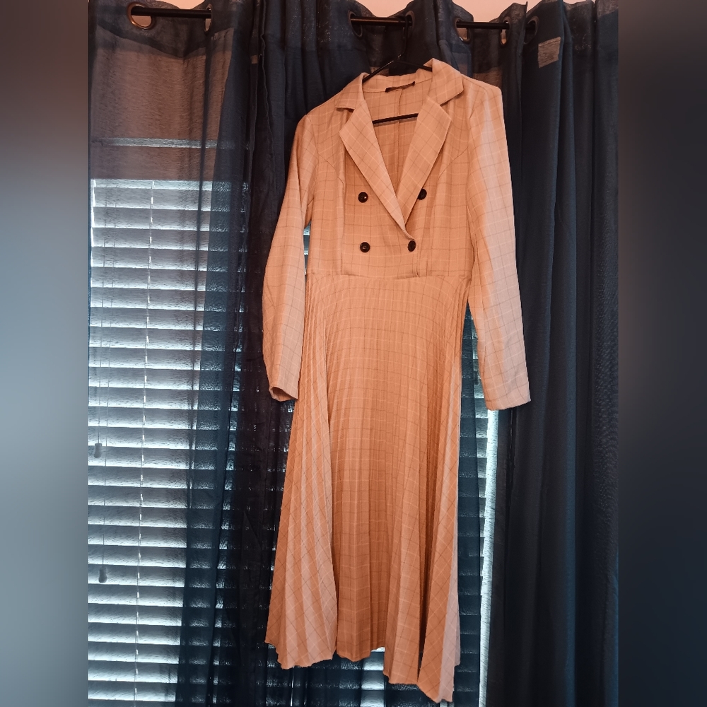 Tan dress